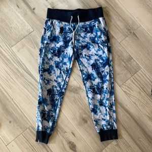 Lululemon zip up multi color joggers
